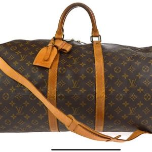 Louis Vuitton Keepall Bandouliere 55 (Authentic)
